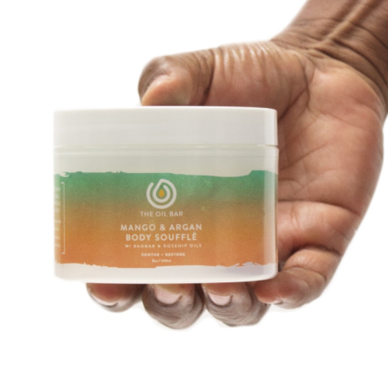 Black Ice Type Mango & Argan Body Souffle 8oz