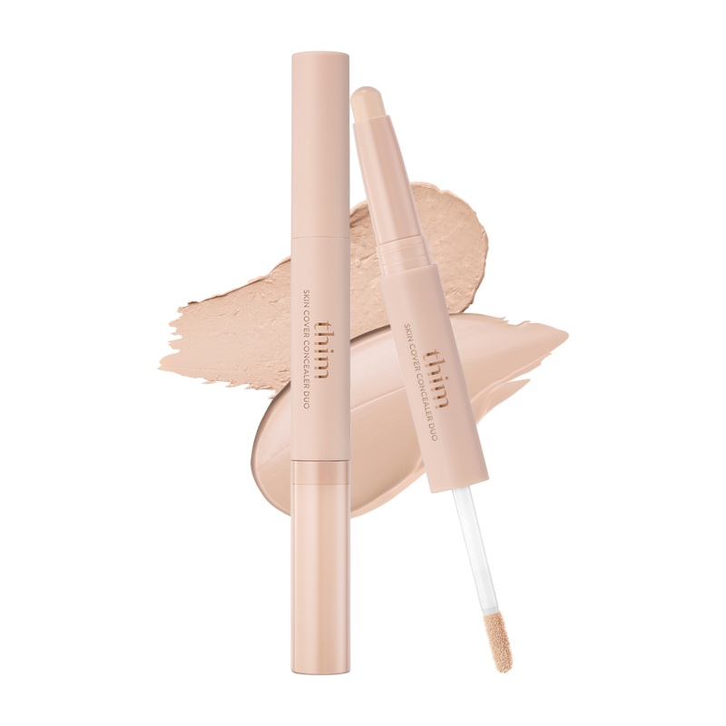 [Deal] thim Skin Cover Concealer Duo 1.3g / 5g #01 Ivory