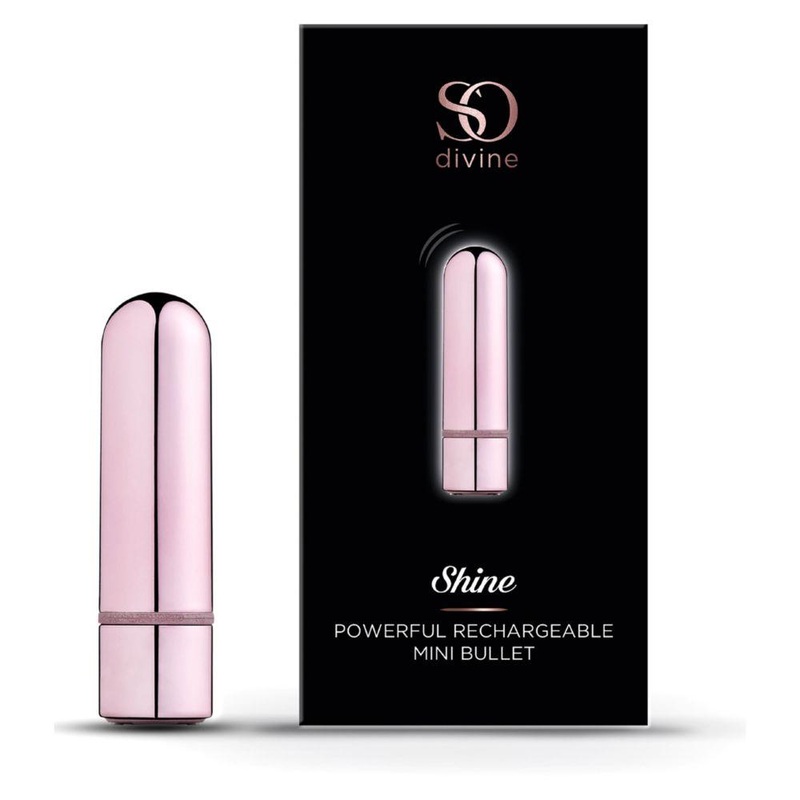10 Function Powerful Rechargeable Mini Bullet – Shine
