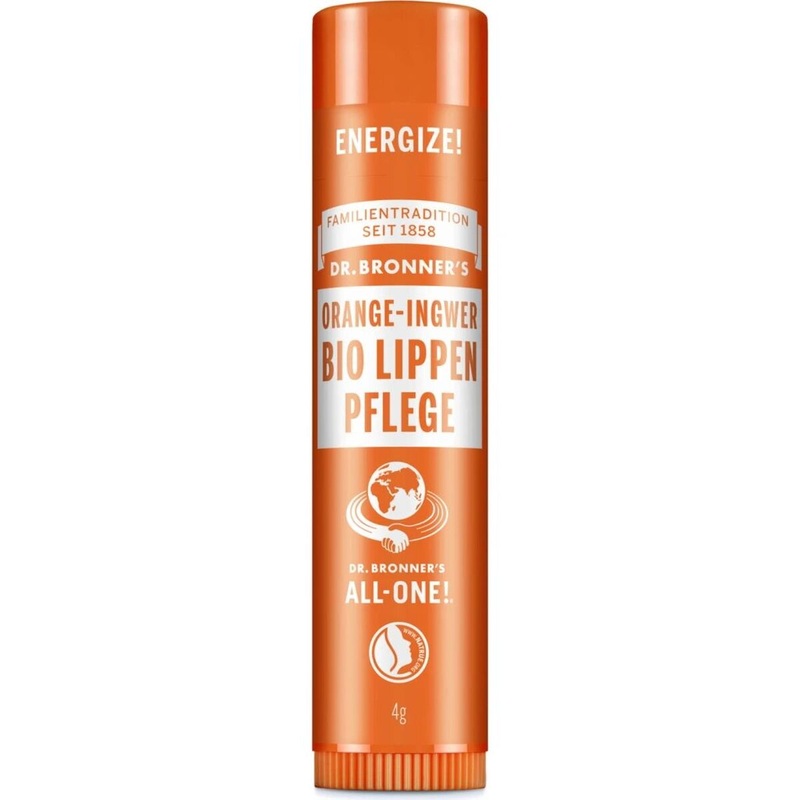 Lip Balm Dr Bronner’s Orange Ingwer 4 g