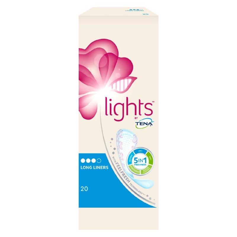 Long Incontinence Liners – 20 Pack