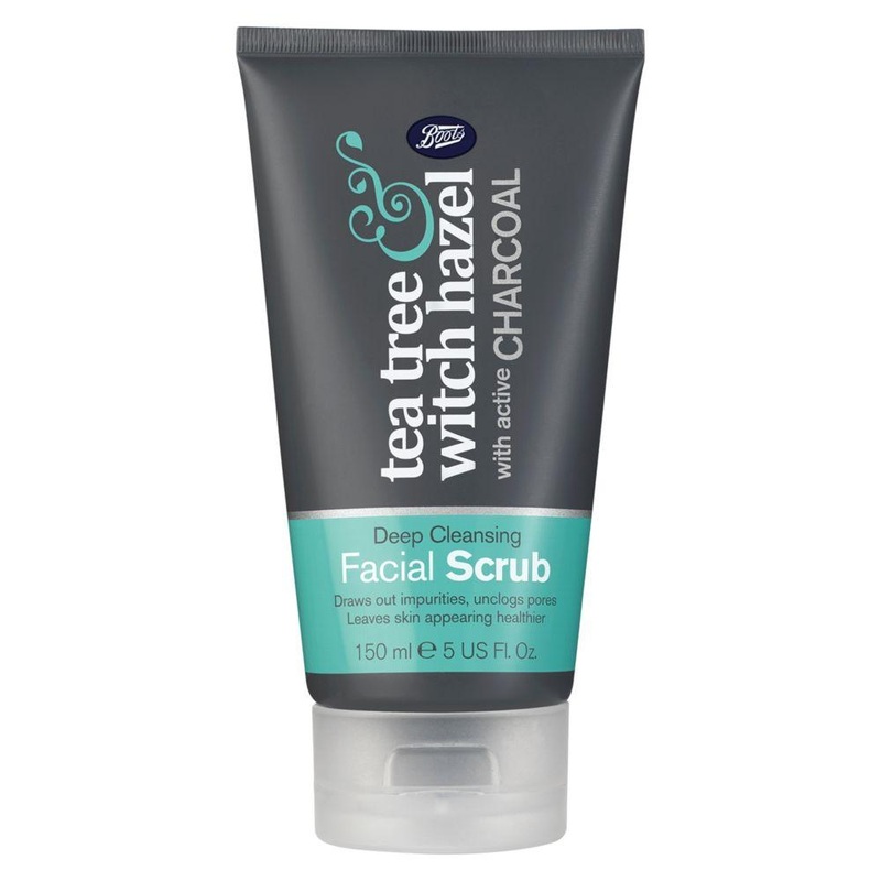 Tea Tree & Witch Hazel Charcoal Facial Scrub