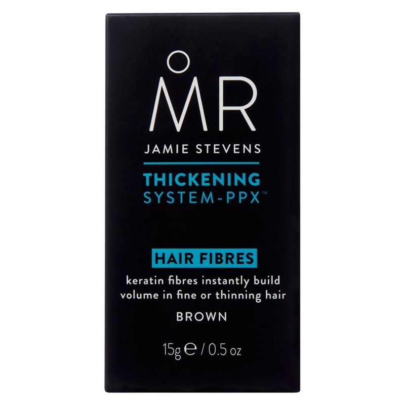 Jamie Stevens Thickening Hair Fibres Brown 15G