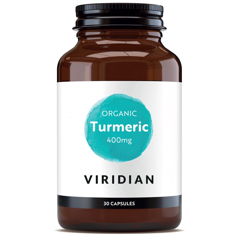 Organic Turmeric 400mg 30 capsules