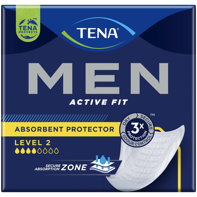 Men Active Fit Level 2 10 pads