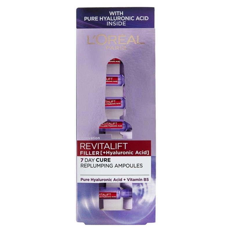 Paris Revitalift Filler Replumping Hyaluronic Acid Ampoules 7 X 1.3Ml