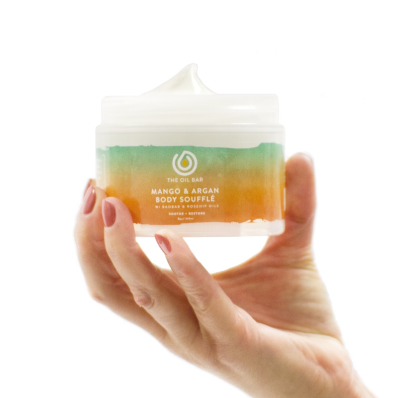 Blueberry Cobbler Mango & Argan Body Souffle 8oz
