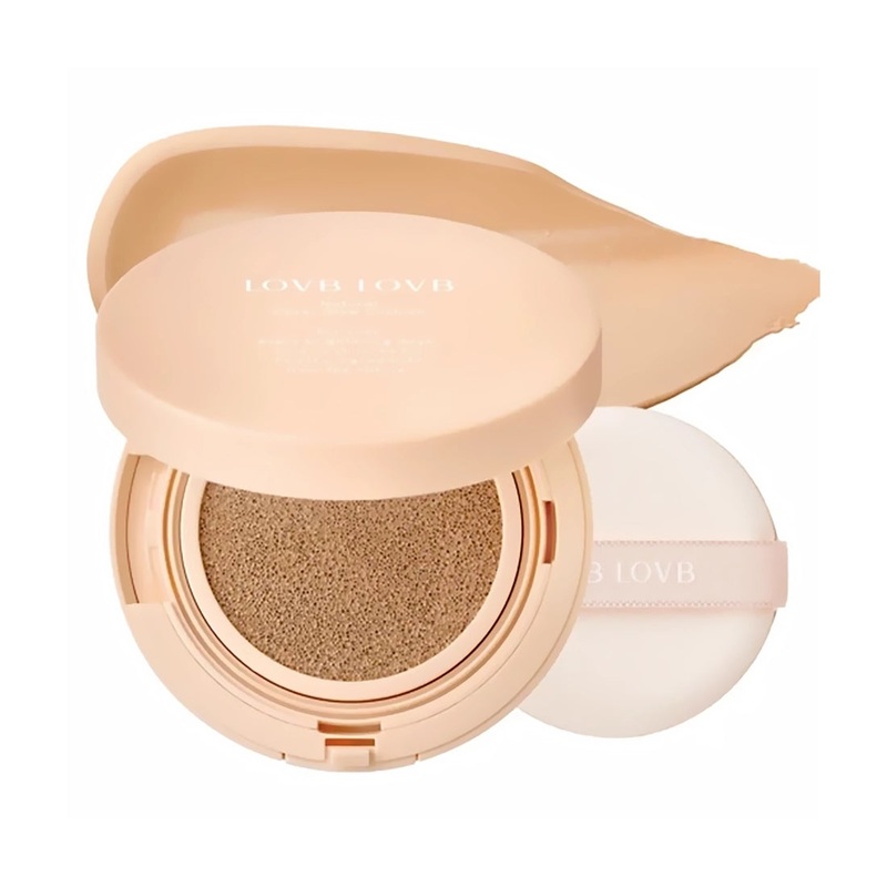LOVB LOVB Natural Cover Glow Cushion 12g 4 colors 21P Porcelain Ivory