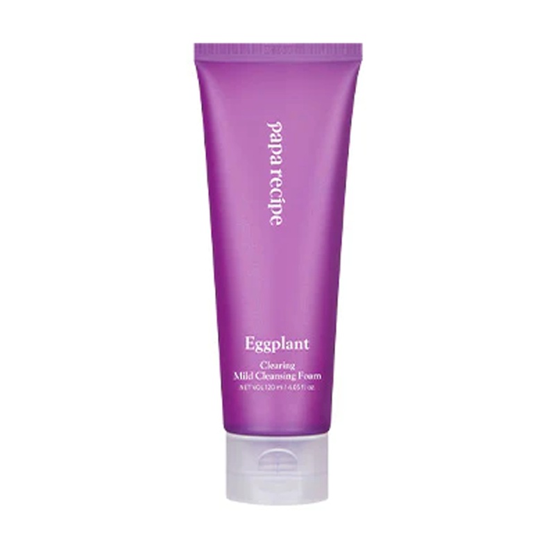 papa recipe Eggplant Clearing Mild Cleansing Foam 120ml