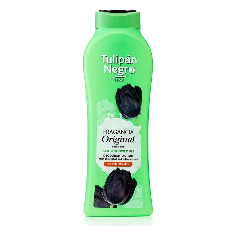 Shower Gel Tulipn Negro Original Deodorant (650 ml)