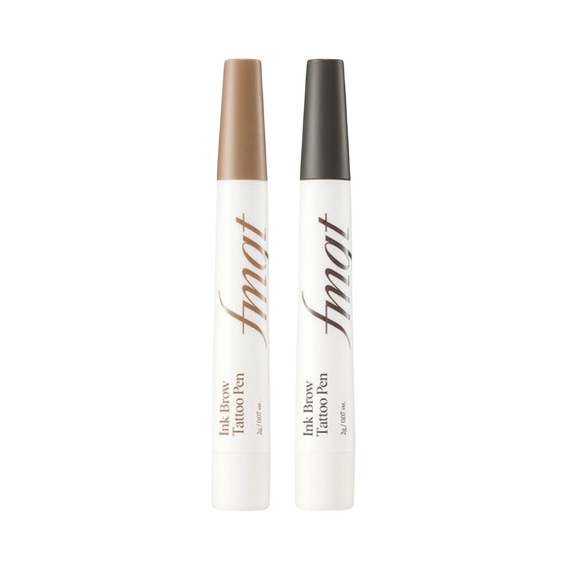 THE FACE SHOP Ink Brow Tattoo Pen 2g 2 Colors 01 Natural Brown