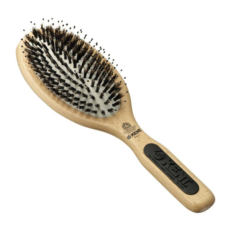 Brushes Perfect For – Large Natural Bristle And Nylon Paddle Brush Pf01
