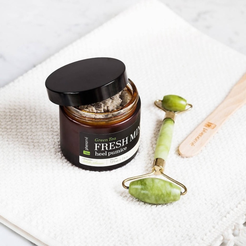 Green Tea Fresh Mint Heel Pumice