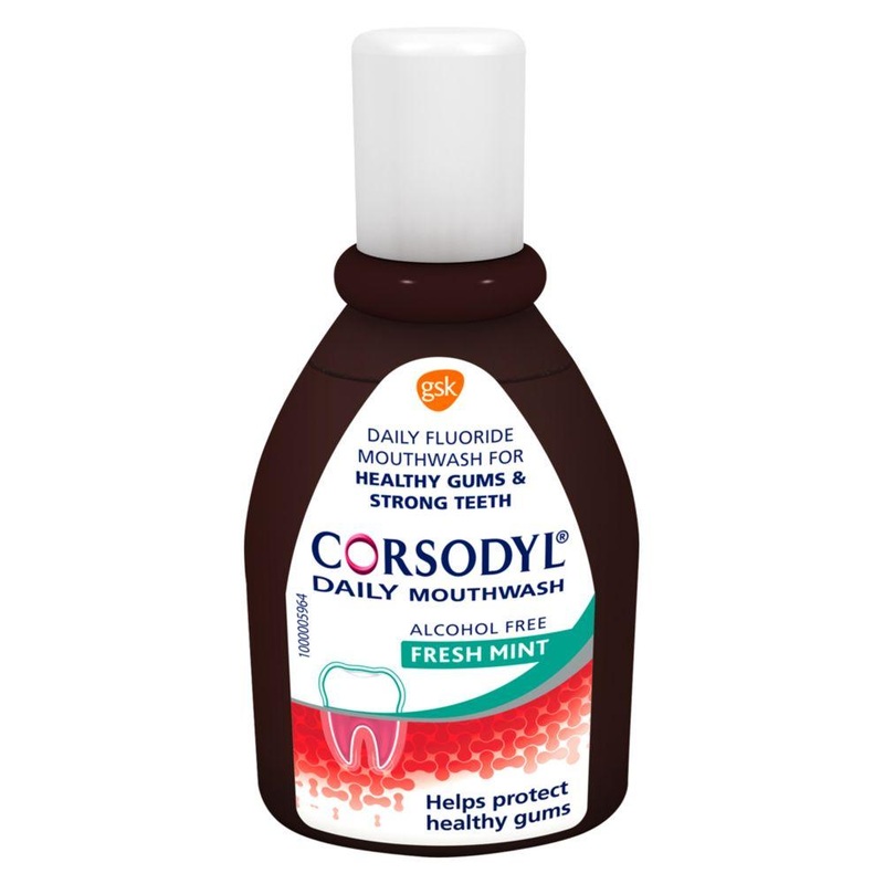 Gum Care Mouthwash Alcohol Free Daily Fresh Mint 50Ml