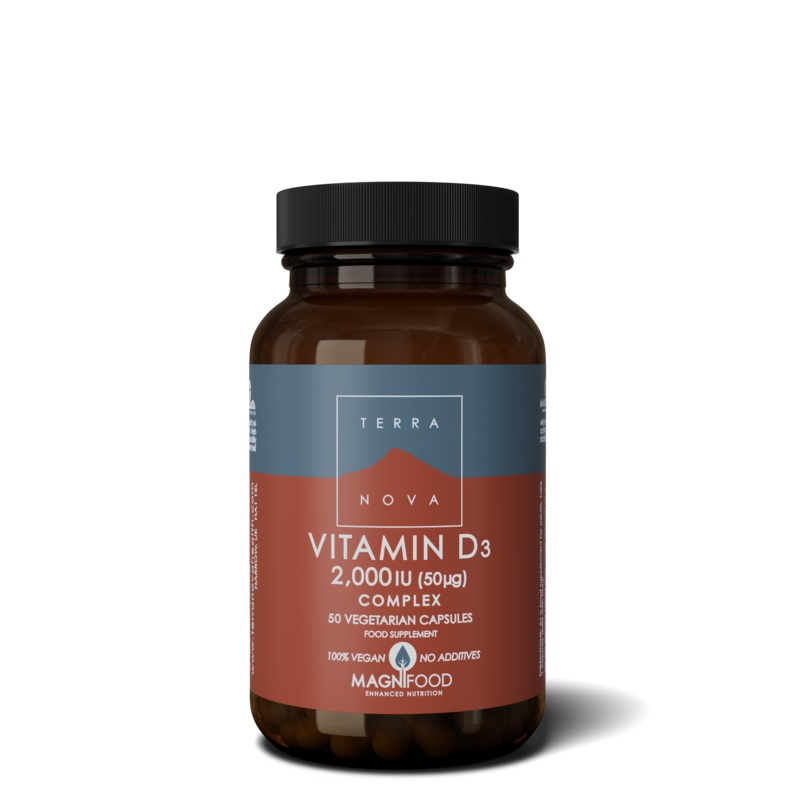 Vitamin D3 2000 IU Complex 50 capsules