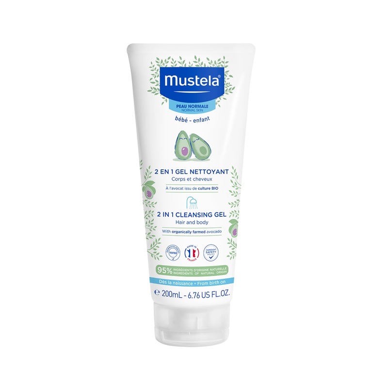2 In 1 Cleansing Gel Hair And Body 200ml
