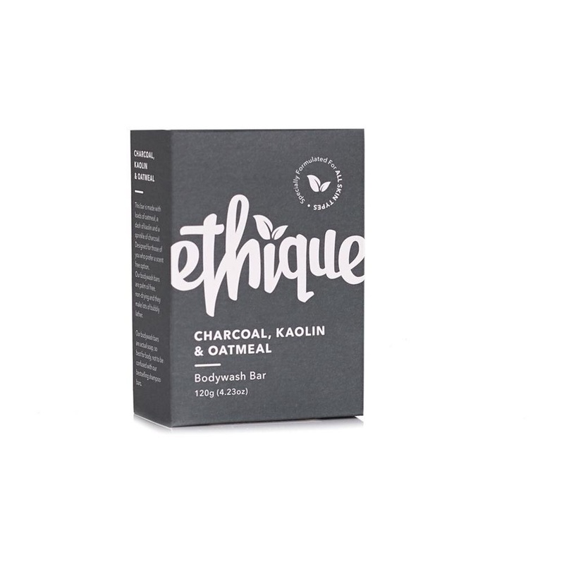 Charcoal, Kaolin & Oatmeal – Solid Bodywash