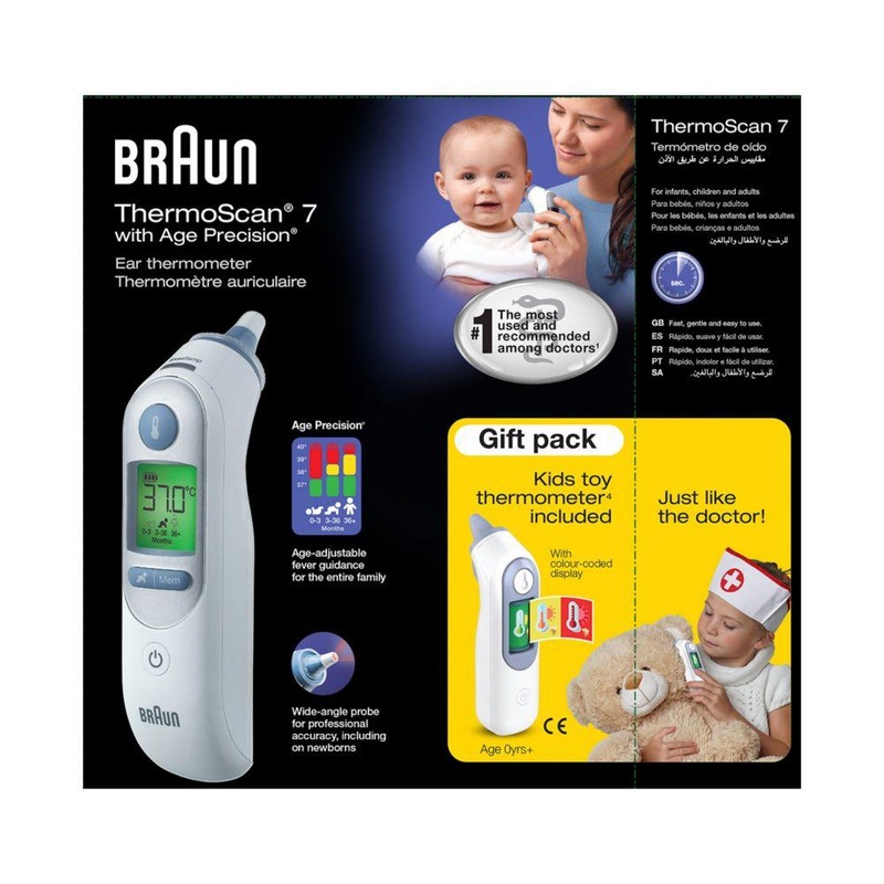 Thermoscan 7 With Age Precision Ear Thermometer