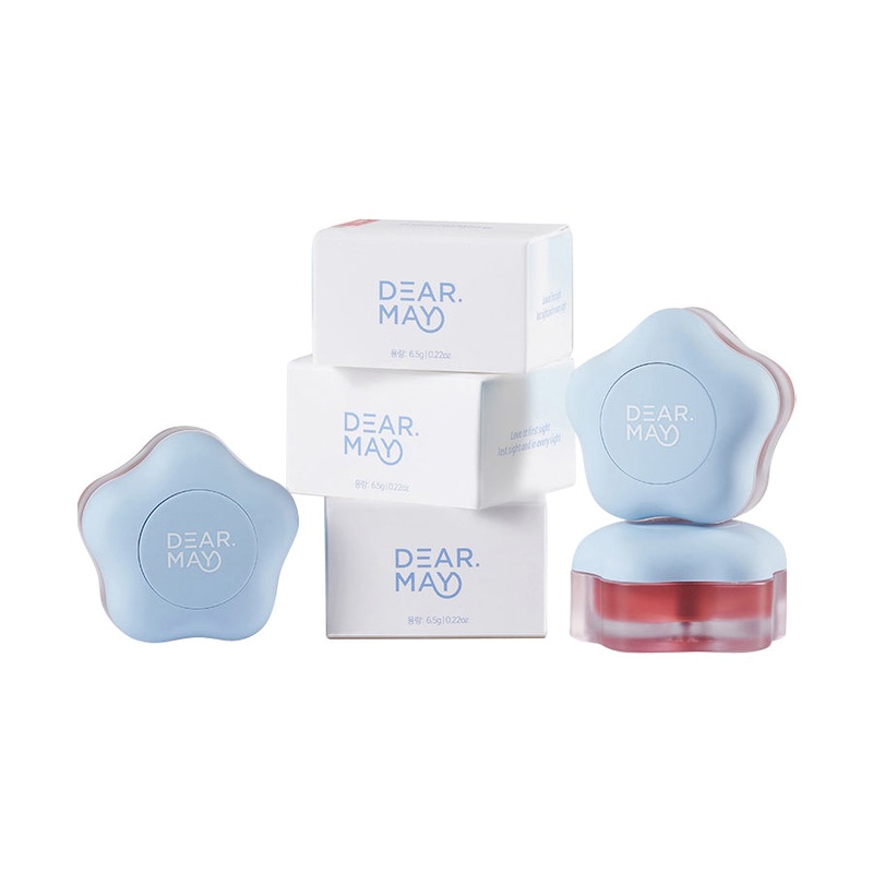 DEAR.MAY Pure Falling Mood Lip Pot 6.5g 7colors 01 First Soundtrack