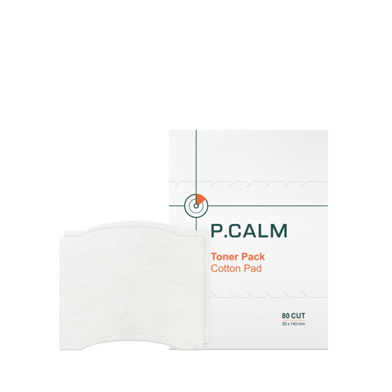 P.CALM Toner Pack Cotton Pad 40 Pcs (80 CUT)