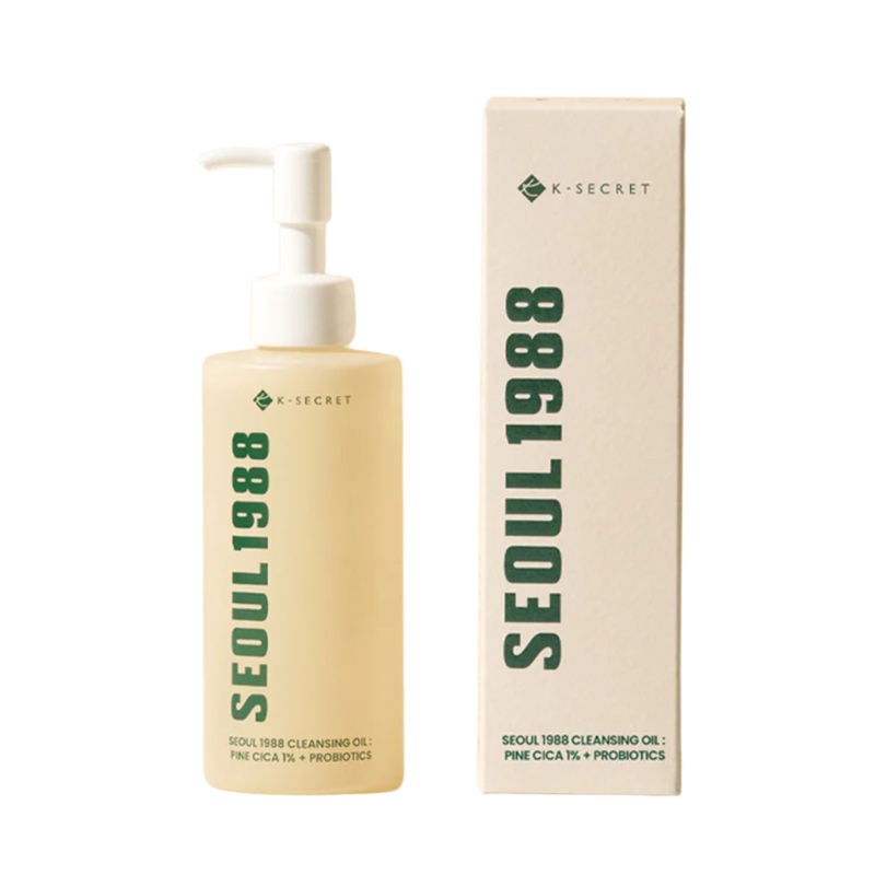 K-SECRET SEOUL 1988 Cleansing Oil : Pine Cica 1% + Probiotics 200ml