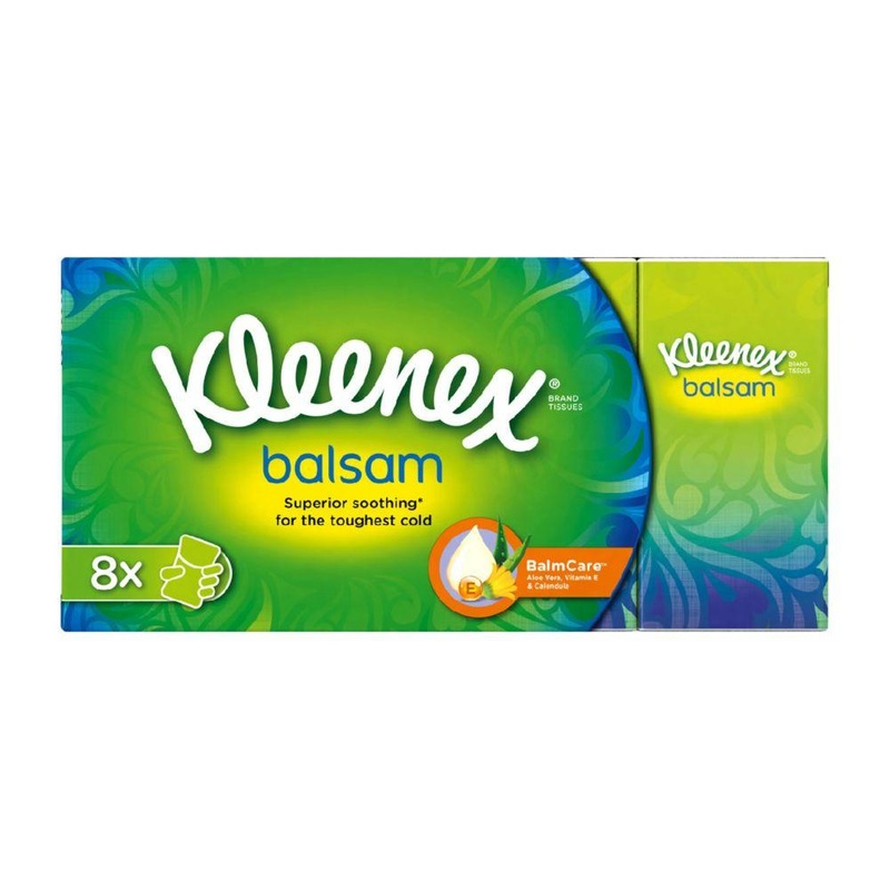 Balsam Tissues 8 Pocket Packs