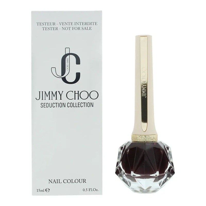 Jimmy Choo Seduction Collection Tester 002 Burgundy Night Nail Polish 15ml