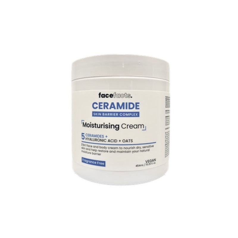 Face Facts Ceramide Moisturising Cream 454ml