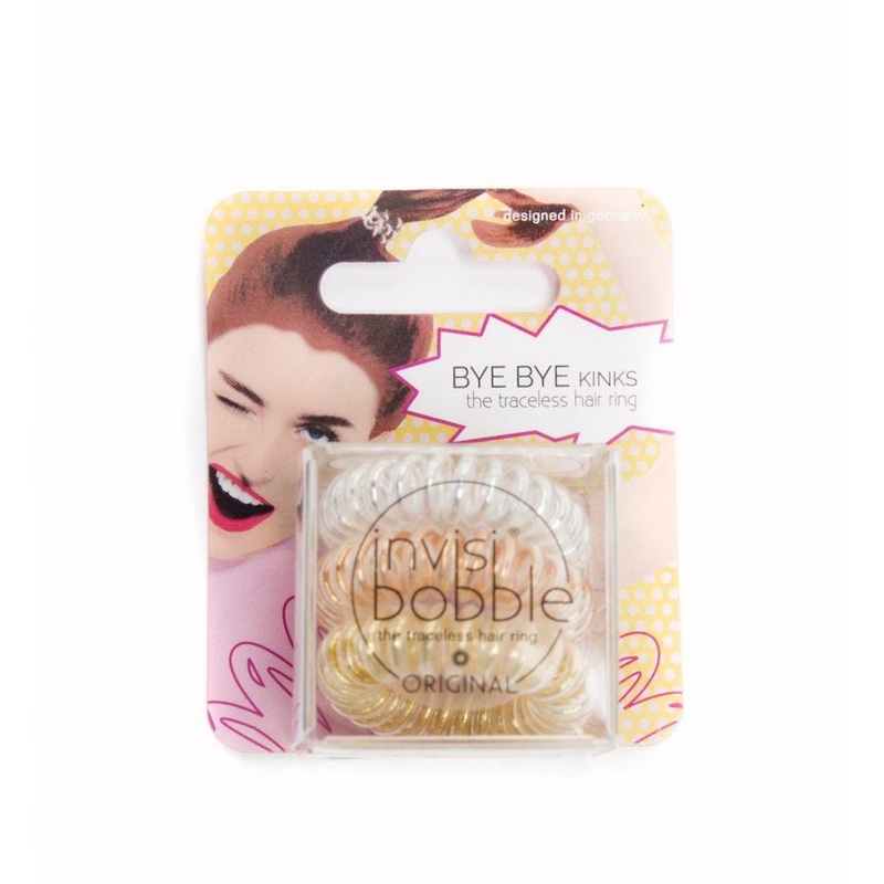 Original Mixed Metallic Hair Ties, 3 Pack