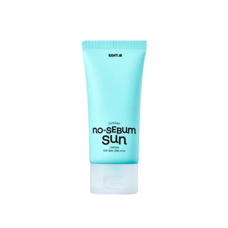 EDIT.B Sunday No-Sebum Sun Cream SPF50+ PA++++ 50ml