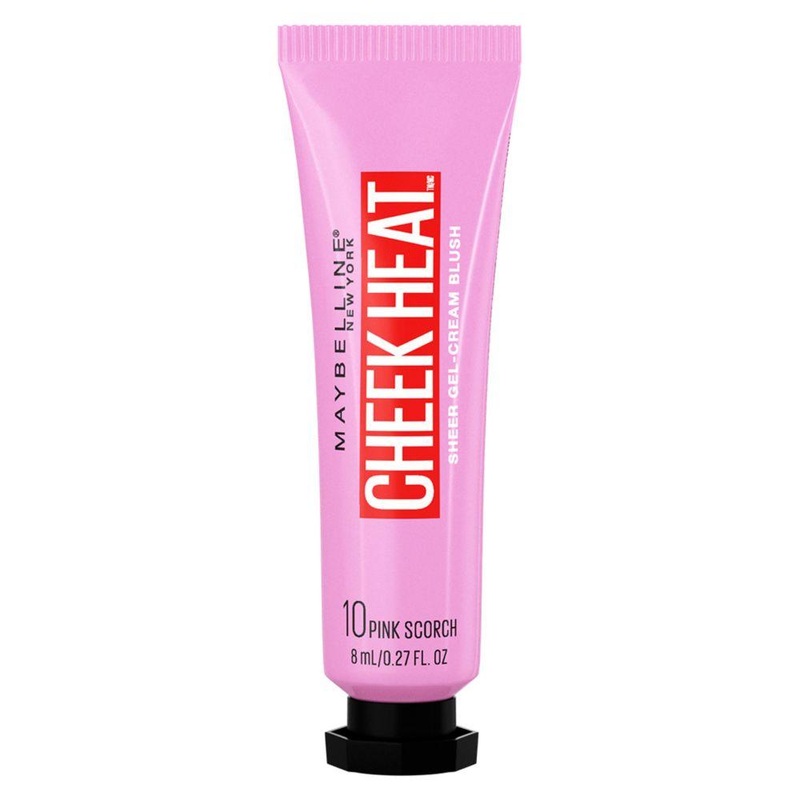 Cheek Heat Water Infused Hydrating Gel Sheer Blusher 10 Pink Scorch