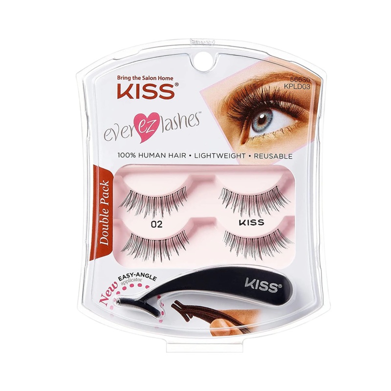 Kiss Ever Ez Lashes 02 Kiss False Eyelashes Duo