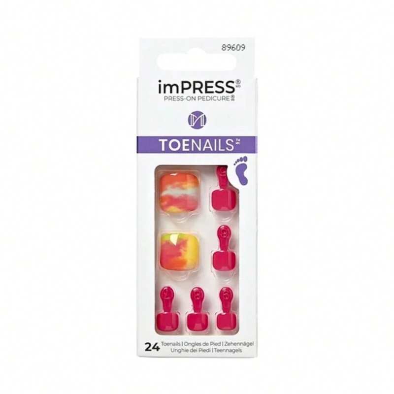 Kiss Impress ToeNails Stargazing 89609