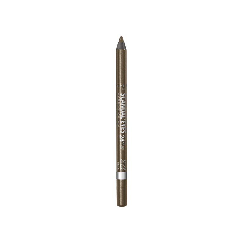 Rimmel Scandaleyes Kohl Kajal Waterproof Eyeliner 009 Gilded Gold