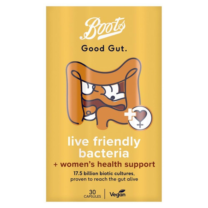 Good Gut Live Friendly Bacteria + Women’S Health Support 30 Capsules