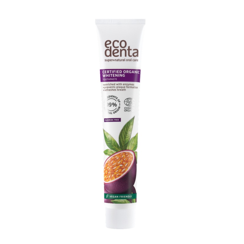 Organic Whitening Passion Fruit Toothpaste 75ml