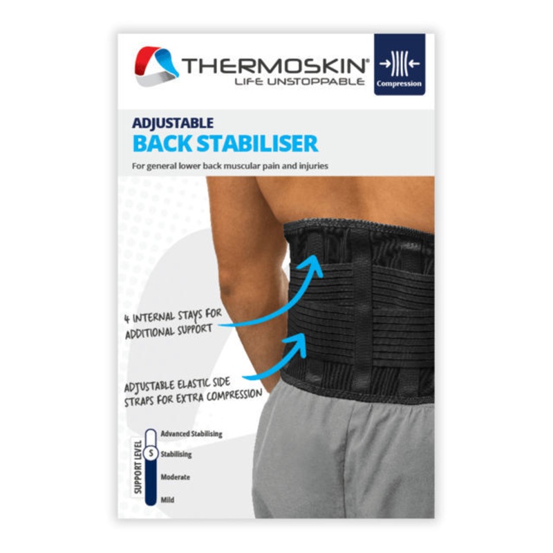 Elastic Back Stabiliser XXL XXL Black