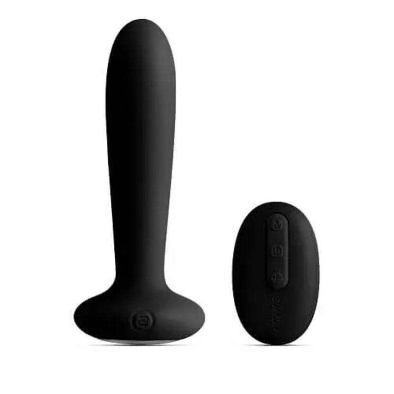 Svakom Primo Remote Control Warming Butt Plug Black