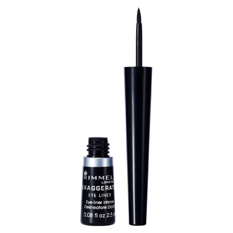 London Exaggerate Liquid Eye Liner 100% Black