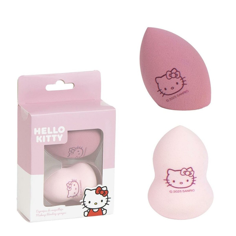Make-up Sponge Hello Kitty 2 Units