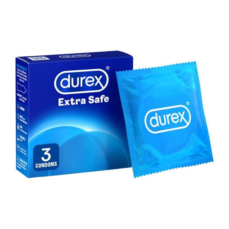 Extra Safe Condoms – 3 Pack