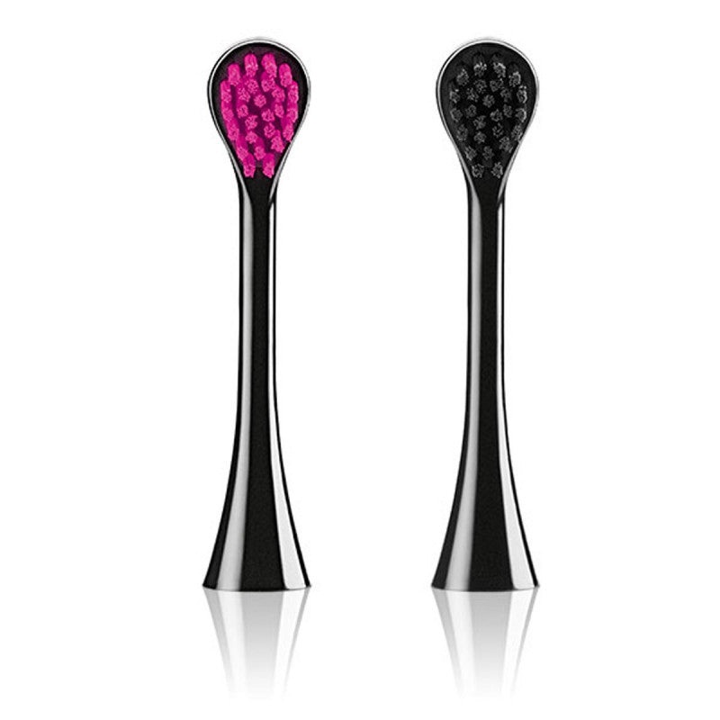 Black Is White Hydrosonic Electric Toothbrush Replacement Heads