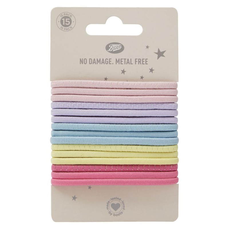 Kids Hair Ponybands Assorted Colours 15S