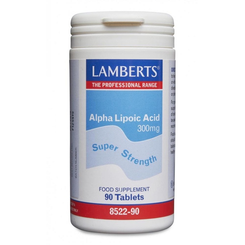 Alpha Lipoic Acid 300mg 90 tablets