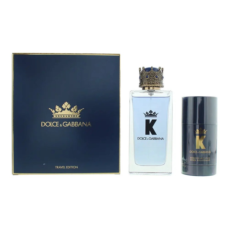 Dolce  Gabbana K Eau de Toilette 2 Piece Gift Set : Eau de Toilette 100ml – Deo