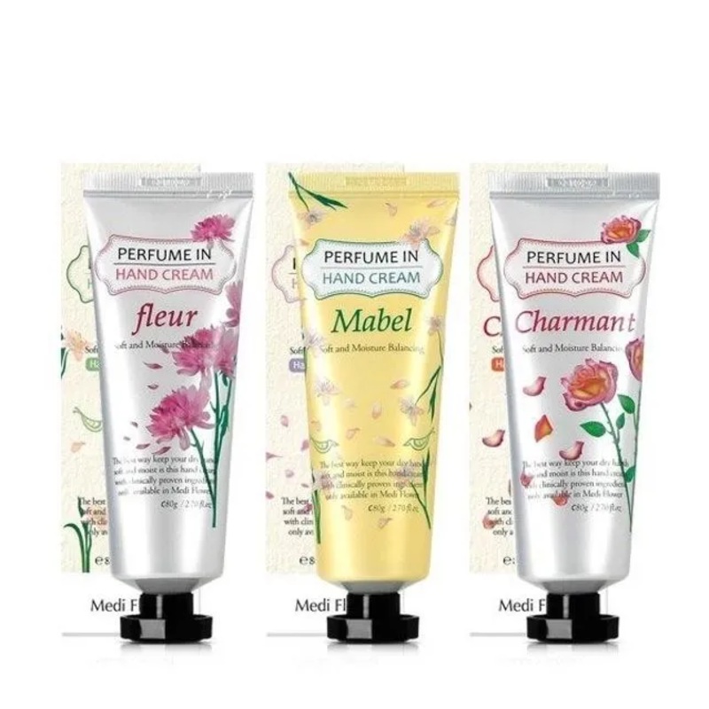 MediFlower Perfume In Hand Cream 80g – 3 Types 80g Fleur