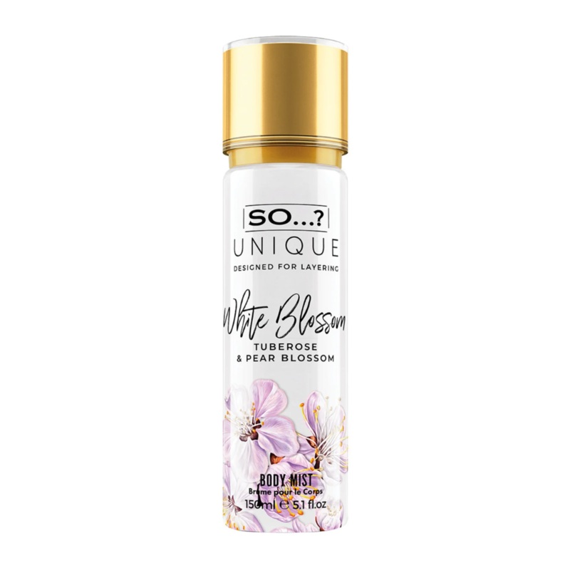So? Unique White Blossom Body Mist
