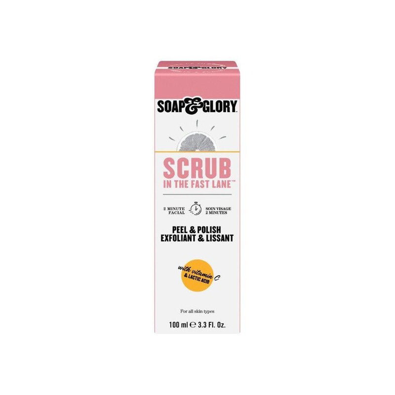 Soap & Glory Scrub In The Fast Lane 2 Minute Facial Polish & Peel