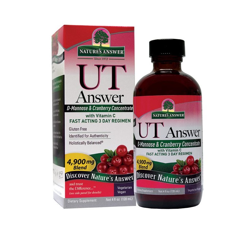 UT Answer D-Mannose & Cranberry 120ml