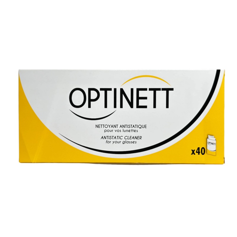 Antistatic Cleaner for your Glasses 40 wipes